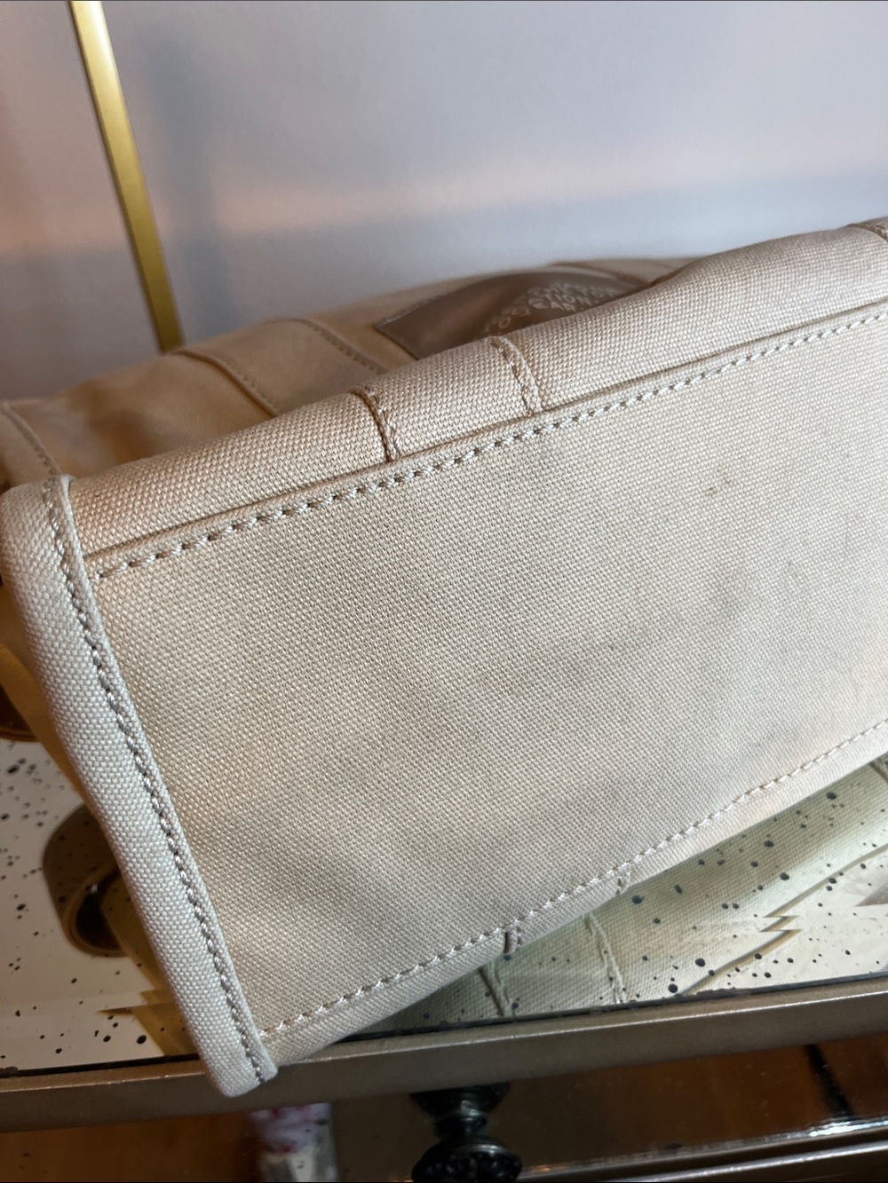 Marc Jacobs Beige Canvas Logo Tote - Picture 10 of 15